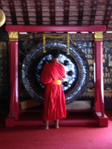 monk in temple