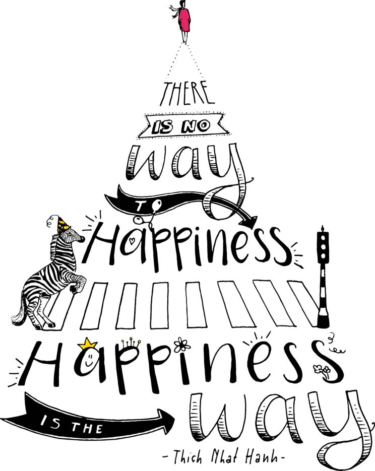 There is no way to happiness