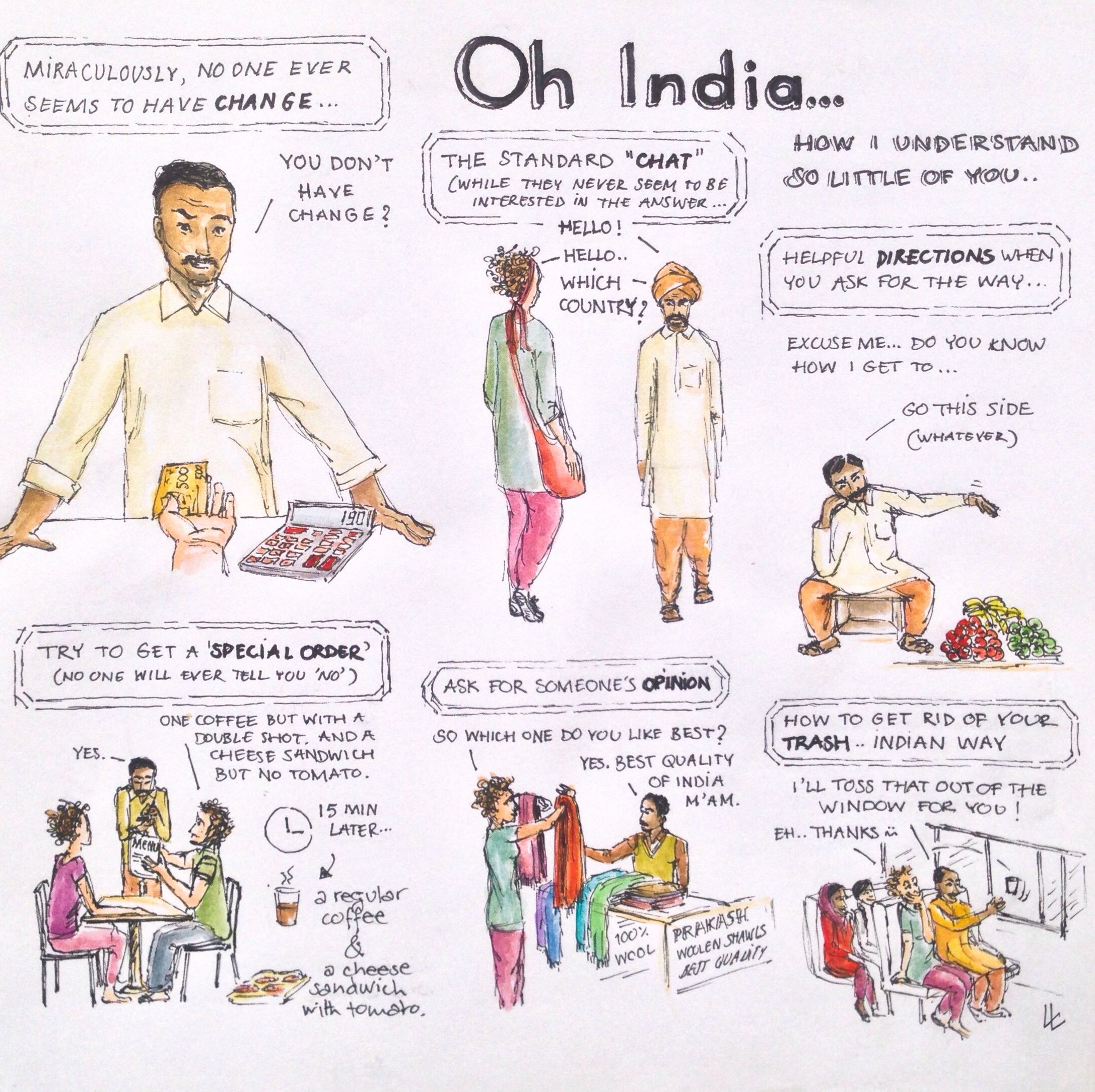 Understanding Indian culture differences western traveller