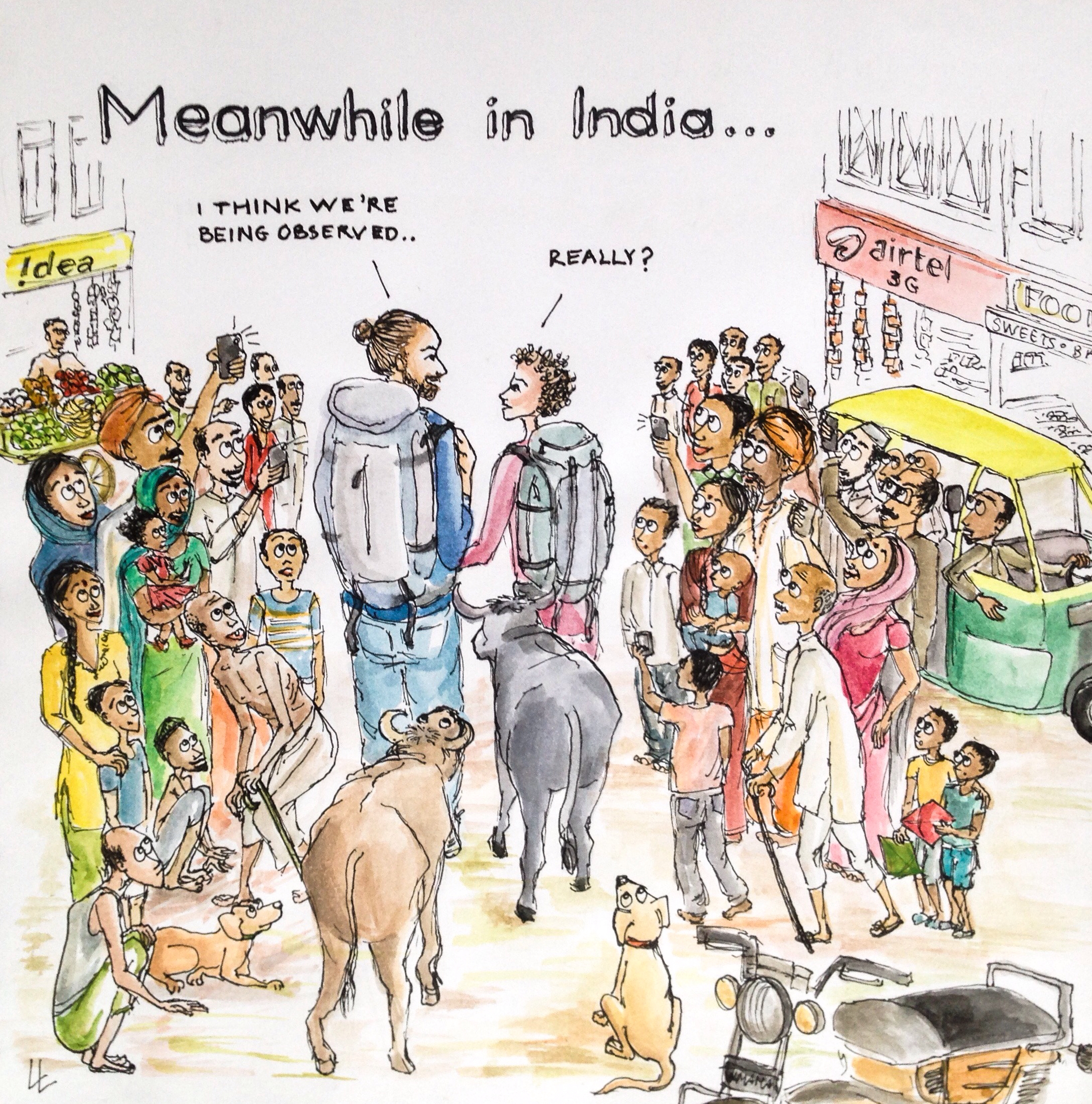 lilian leahy illustrated travel journal india