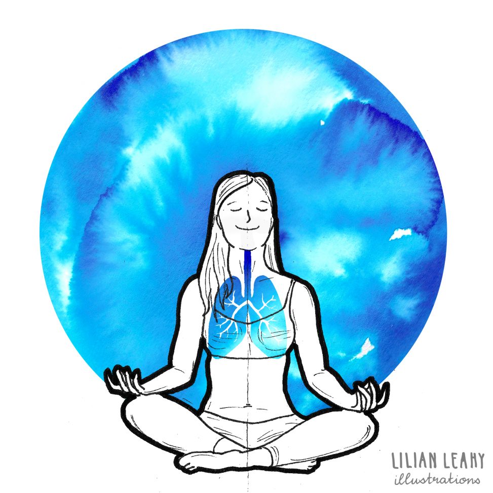 #magicmoonweek illustration challenge instagram art illustrator yoga yogi yogaart lilian leahy illustrations